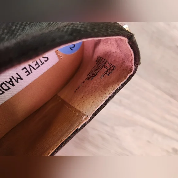 3/$25 Steve Madden Zayna Camo Slip On Sneaker Size 7.5 - Picture 6 of 6